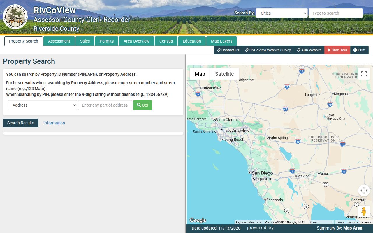 La Quinta people search using RivCoView property records